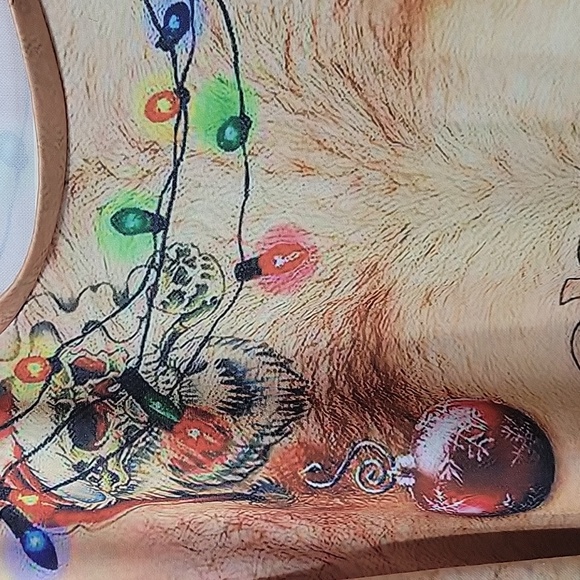 EUC Ugly Christmas Shirt - Hairy Chest - Men's Size XL - Picture 2 of 9